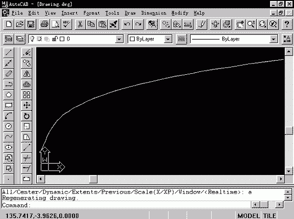 用Excel在AutoCAD中绘制曲线 知识探索